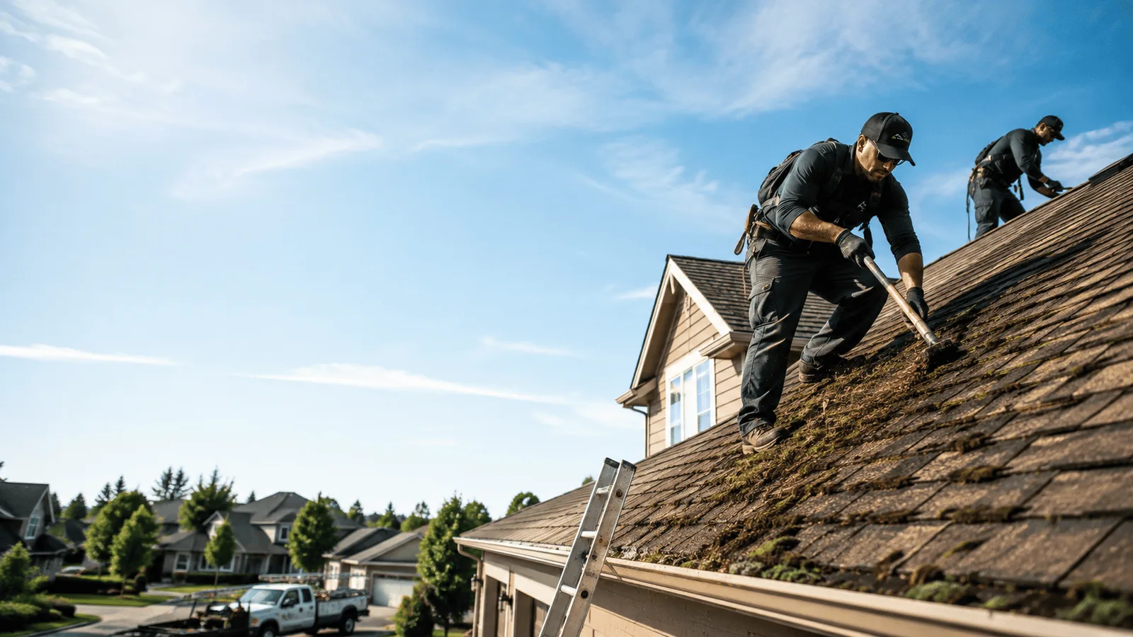 Roof Moss Removal in Lake Como, PA near me